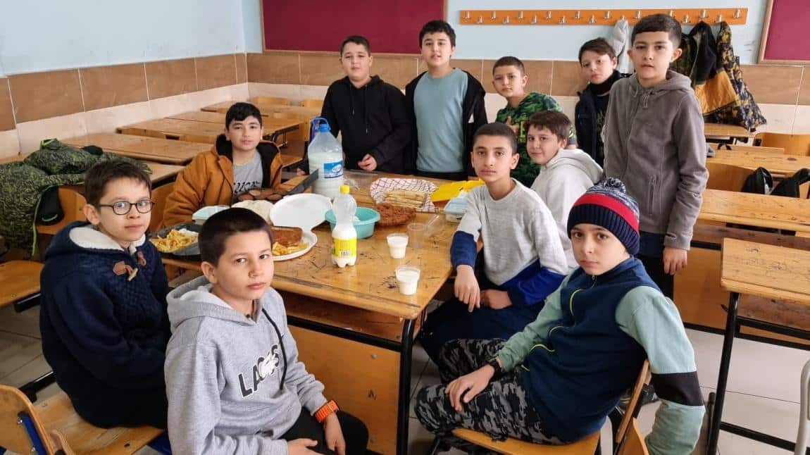 Okulumuzda Kahvaltı Zamanı